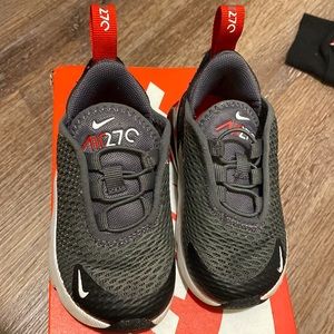 Grey white and black Toddler Air Max 90 , worn but in good condition